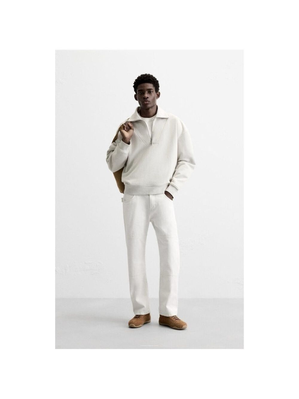 Men's Zara Jeans, Size 30,White